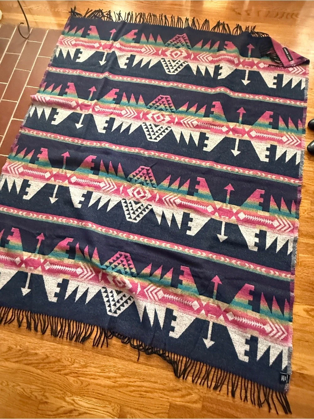 Sackcloth & Ashes southwestern wool blend throw blanket
